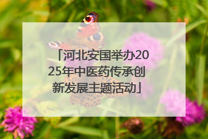 河北安国举办2025年中医药传承创新发展主题活动